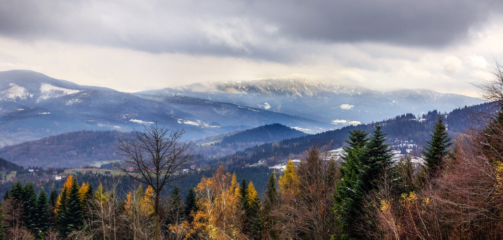 Krajobraz - Polskie Góry - Beskidy - Zawoja fotografia